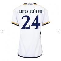 Real Madrid Arda Guler #24 Domáci Ženy futbalový dres 2023-24 Krátky Rukáv